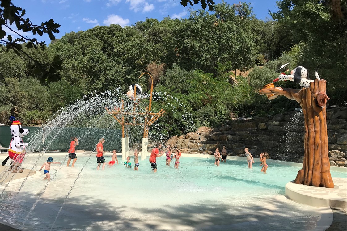 Glampingunterkunft: Spotty Schwimmbad auf Camping Vallicella - Tendi safarizelt mit Badezimmer auf Camping Vallicella