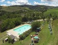 Glampingunterkunft: Schwimmbad / Pool auf Camping Podere sei Poorte - Tendi safarizelt mit Badezimmer auf Camping Podere sei Poorte