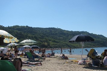 Glampingunterkunft: Strand und Meer Pesaro - Tendi safarizelt mit Badezimmer auf Camping Podere sei Poorte
