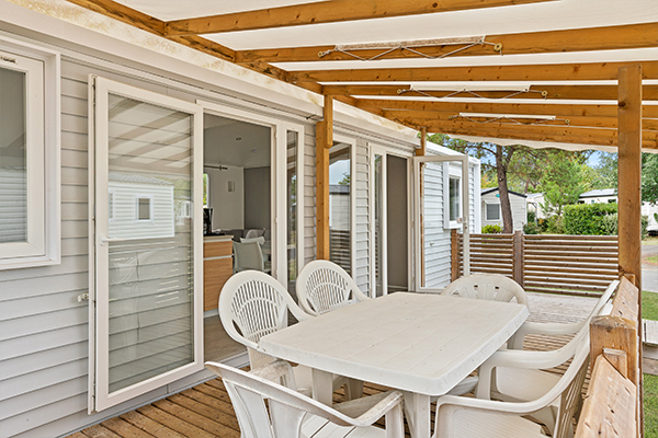 Luxuscamping - Art der Unterkunft: Mobilheim - Morbihan - Camping Saint Jacques - Vacanceselect Mobilheim Moda 6 Personen 3 Zimmer AC 2 Badezimmer von Vacanceselect auf Camping Saint Jacques