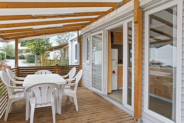 Luxuscamping - Art der Unterkunft: Mobilheim - Morbihan - Camping Saint Jacques - Vacanceselect Mobilheim Moda 6 Personen 3 Zimmer AC 2 Badezimmer von Vacanceselect auf Camping Saint Jacques