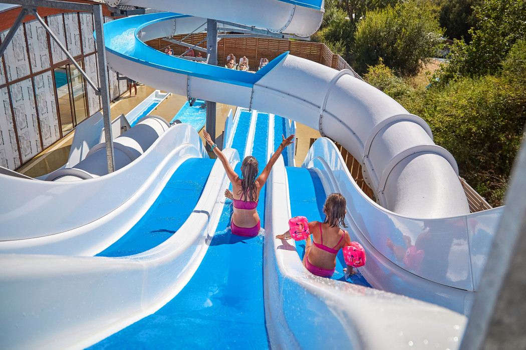 Glampingunterkunft: Mobilheim Premium 6 Personen 3 Zimmer von Vacanceselect auf Camping Saint Jacques