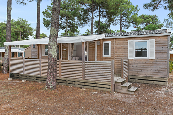 Luxuscamping - Kochmöglichkeit - Argelès Sur Mer - Camping Le Neptune - Vacanceselect Mobilheim Moda 6 Personen 3 Zimmer Klimaanlage 2 Badezimmer von Vacanceselect auf Camping Le Neptune