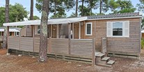Luxuscamping - Mobilheim Moda 6 Personen 3 Zimmer Klimaanlage 2 Badezimmer von Vacanceselect auf Camping Le Neptune