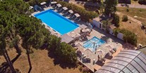 Luxuscamping - Mobilheim Premium 6 Personen 3 Zimmer von Vacanceselect auf Camping Domaine d'Anghione