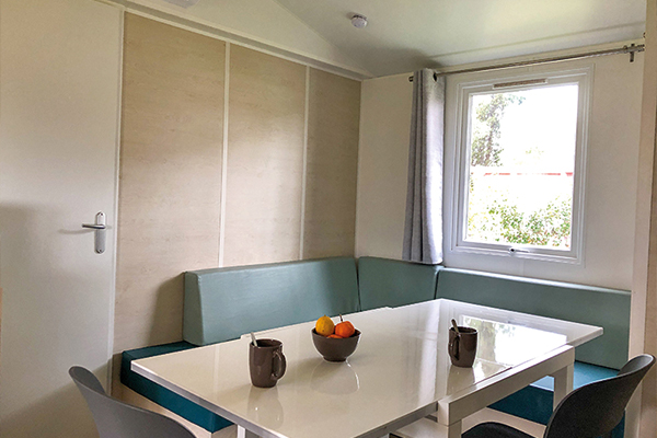 Glampingunterkunft: Mobilheim Premium 6 Personen 3 Zimmer von Vacanceselect auf Camping Domaine d'Anghione