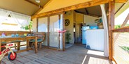 Luxuscamping - Aquitanien - Ecoluxe Zelt 4/5 Personen 2 Zimmer von Vacanceselect auf Camping Atlantic Club Montalivet