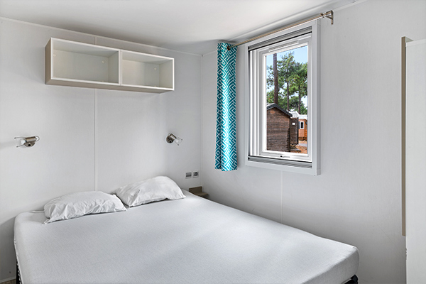 Glampingunterkunft: Mobilheim Premium 4/5 Personen 2 Zimmer von Vacanceselect auf Camping Atlantic Club Montalivet