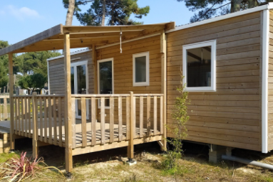 Camping de lujo - Médoc - Camping Atlantic Club Montalivet - Vacanceselect Mobilheim Moda 6 Personen 3 Zimmer Klimaanlage von Vacanceselect auf Camping Atlantic Club Montalivet