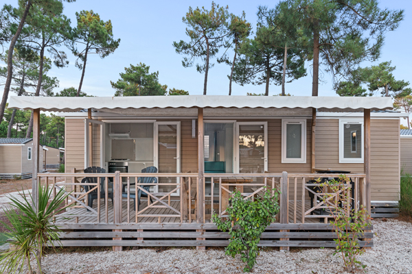 Camping de lujo - Médoc - Camping Atlantic Club Montalivet - Vacanceselect Mobilheim Premium 6 Personen 3 Zimmer von Vacanceselect auf Camping Atlantic Club Montalivet