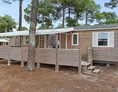 Glampingunterkunft: Mobilheim Moda 6 Personen 3 Zimmer 2 BZ von Vacanceselect auf Camping Atlantic Club Montalivet