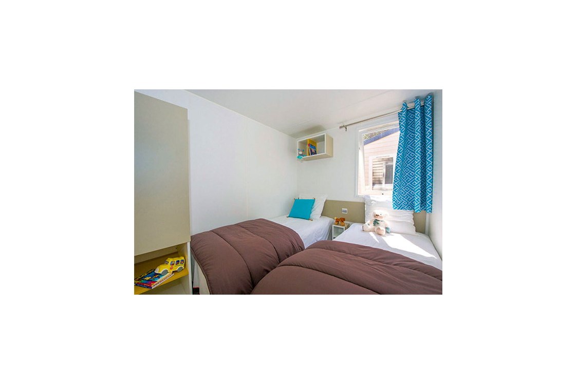 Glampingunterkunft: Mobilheim Premium 6 Personen 3 Zimmer von Vacanceselect auf Camping Le Palavas