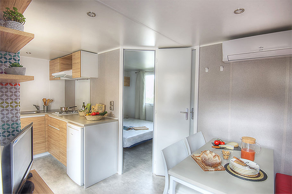 Glampingunterkunft: Mobilheim Privilege 2 Personen 1 Zimmer   von Vacanceselect auf Camping Verdon Parc