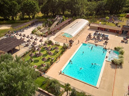 Luxuscamping - Mobilheim Privilege Club 4 Pers 2 Zimmer Tropische Dusche von Vacanceselect auf Camping Verdon Parc