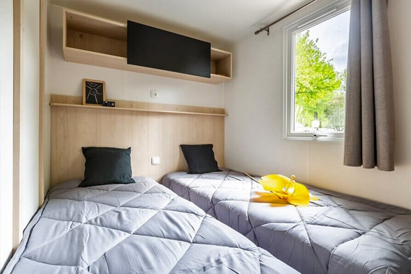 Glampingunterkunft: Mobilheim Privilege Club 6 Personen 3 Zimmer 2 Badezimmer von Vacanceselect auf Camping Verdon Parc