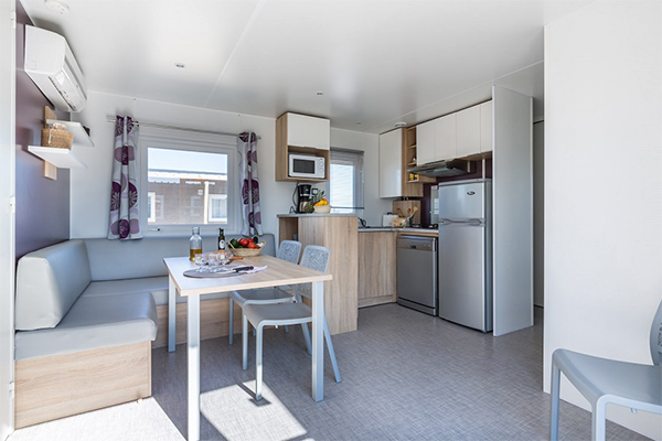 Camping de lujo - Torreilles - Camping Les Dunes - Vacanceselect Mobilheim Privilege Club 8 Personen 4 Zimmer von Vacanceselect auf Camping Les Dunes