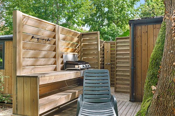 Glampingunterkunft: Mobilheim Privilege Club 6 Pers 3 Zimmer Trop. Dusche von Vacanceselect auf Camping Mayotte Vacances