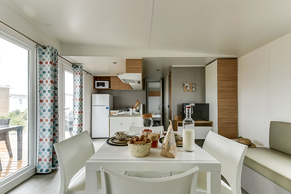 Glampingunterkunft: Mobilheim Privilege Club 6 Personen 3 Zimmer  von Vacanceselect auf Camping La Plage d'Argens