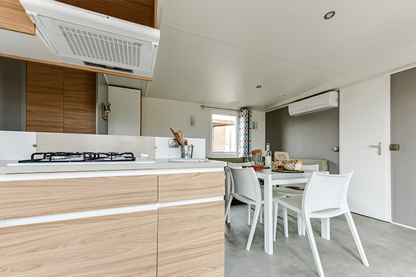 Glampingunterkunft: Mobilheim Privilege Club 6 Personen 3 Zimmer  von Vacanceselect auf Camping La Plage d'Argens