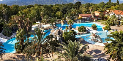 Luxuscamping - Languedoc-Roussillon - Mobilheim Moda 6 Personen 3 Zimmer, 2 Badezimmer, Klimaanlage von Vacanceselect auf Camping La Sirène