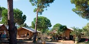 Luxuscamping - Maremma - Grosseto - Safarizelt 6 Personen 3 Zimmer Badezimmer von Vacanceselect auf Camping Orbetello