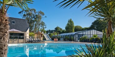 Luxuscamping - Frankreich - Mobilheim Privilege 6 Personen 3 Zimmer von Vacanceselect auf Camping Pommeraie de l'Océan