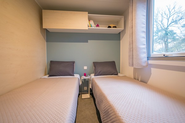 Glampingunterkunft: Mobilheim Privilege 6 Personen 3 Zimmer von Vacanceselect auf Camping Pommeraie de l'Océan