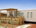 Glampingunterkunft: Mobilheim Moda 6 Personen 3 Zimmer AC 2 Badezimmer von Vacanceselect auf Camping Bijela Uvala