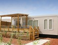 Glampingunterkunft: Mobilheim Moda 6 Personen 3 Zimmer Klimaanlage 2 Badezimmer von Vacanceselect auf Camping Valkanela