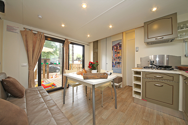 Luxuscamping - Šibenik - Camping Solaris - Vacanceselect Mobilheim Moda 6 Personen 3 Zimmer Klimaanlage von Vacanceselect auf Camping Solaris