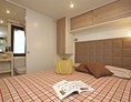 Glampingunterkunft: Mobilheim Moda 6 Personen 3 Zimmer Klimaanlage von Vacanceselect auf Camping Solaris