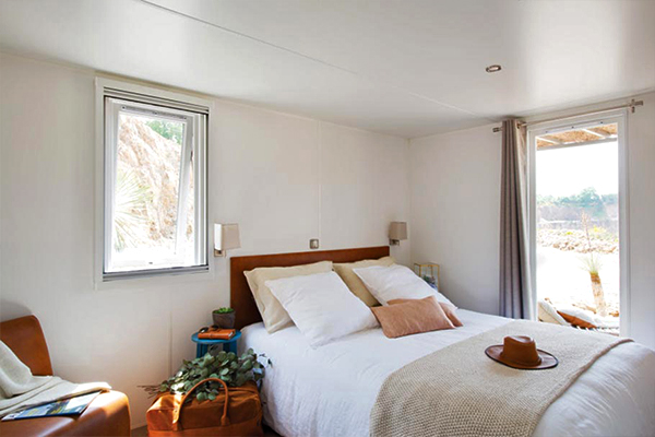 Glampingunterkunft: Mobilheim Privilege Club 4/5 Personen 2 Zimmer von Vacanceselect auf Camping La Grande Métairie