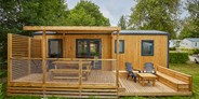 Luxuscamping - Vannes - Mobilheim Privilege Club 6 Pers 3 Zimmer von Vacanceselect auf Camping La Grande Métairie