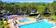 Luxuscamping - Piemont - Mobilheim Moda 6 Pers 3 Zimmer AC 2 Badezimmer von Vacanceselect auf Camping Village Lago Maggiore