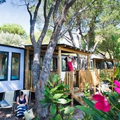 Luxuscamping: Mobilheim Moda 5/6 Personen 2 Zimmer Klimaanlage von Vacanceselect auf Camping 4 Mori Family Village