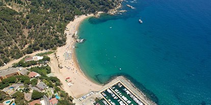 Luxuscamping - Spanien - Camping Cala Canyelles - Vacanceselect Safarizelt 6 Personen 3 Zimmer Badezimmer von Vacanceselect auf Camping Cala Canyelles