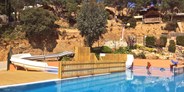 Luxuscamping - Katalonien - Safarizelt 6 Personen 3 Zimmer Badezimmer von Vacanceselect auf Camping Cala Canyelles