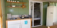 Luxuscamping - Sardinien - Hybridlodge Clever 4/5 Pers 2 Zimmer Badezimmer von Vacanceselect auf Camping Baia Blu La Tortuga