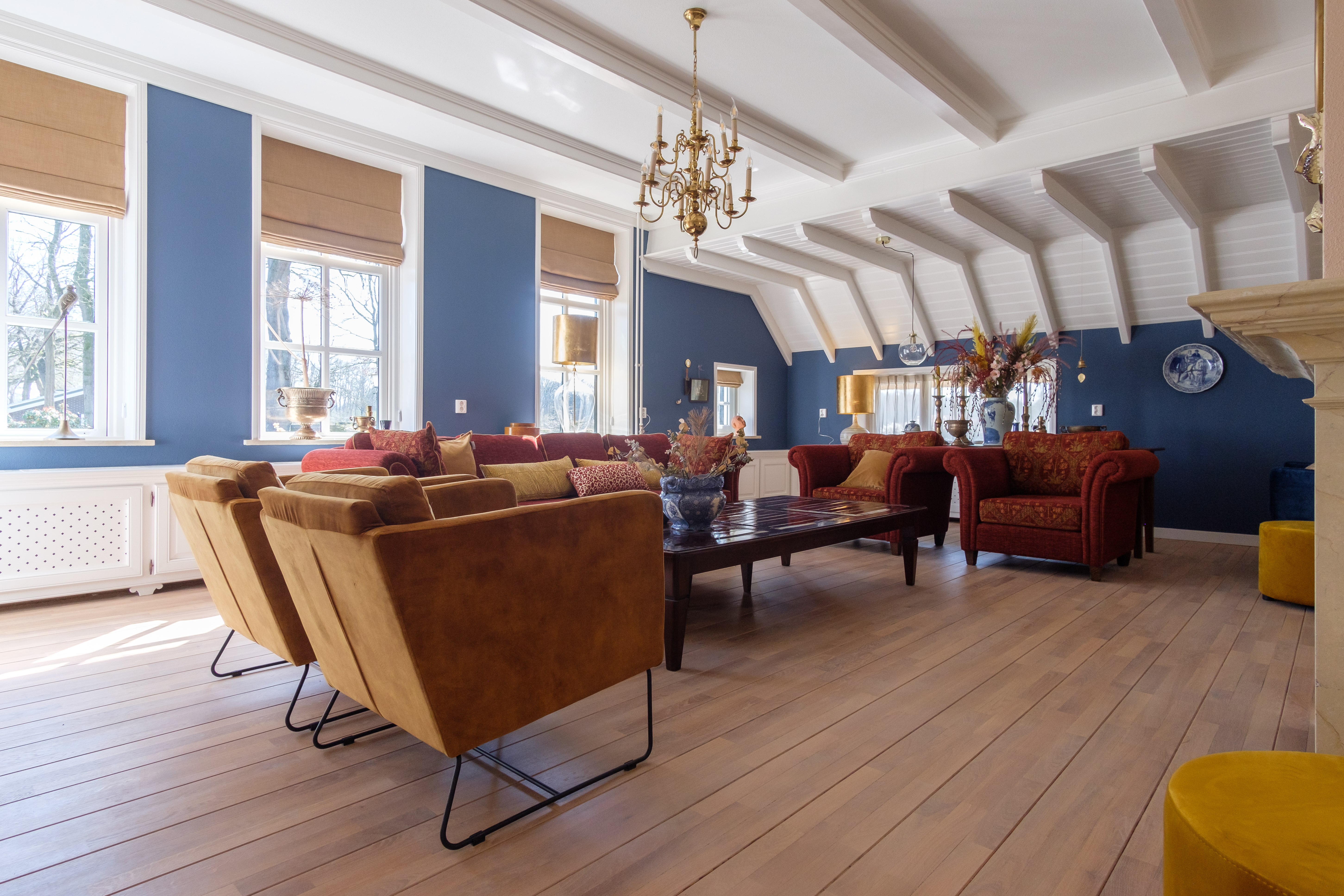 Glampingunterkunft: Wohnraum - Boerderij bei Campingplatz de Kleine Wolf