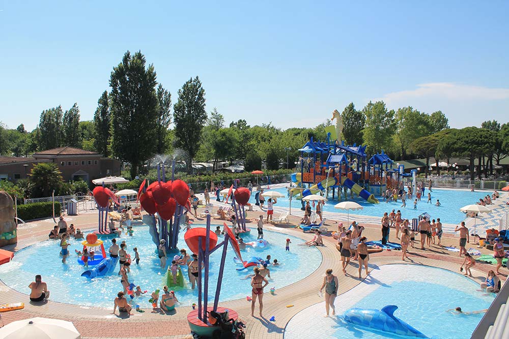 Glampingunterkunft: Luxusmobilheim von Gebetsroither am Camping Marina di Venezia