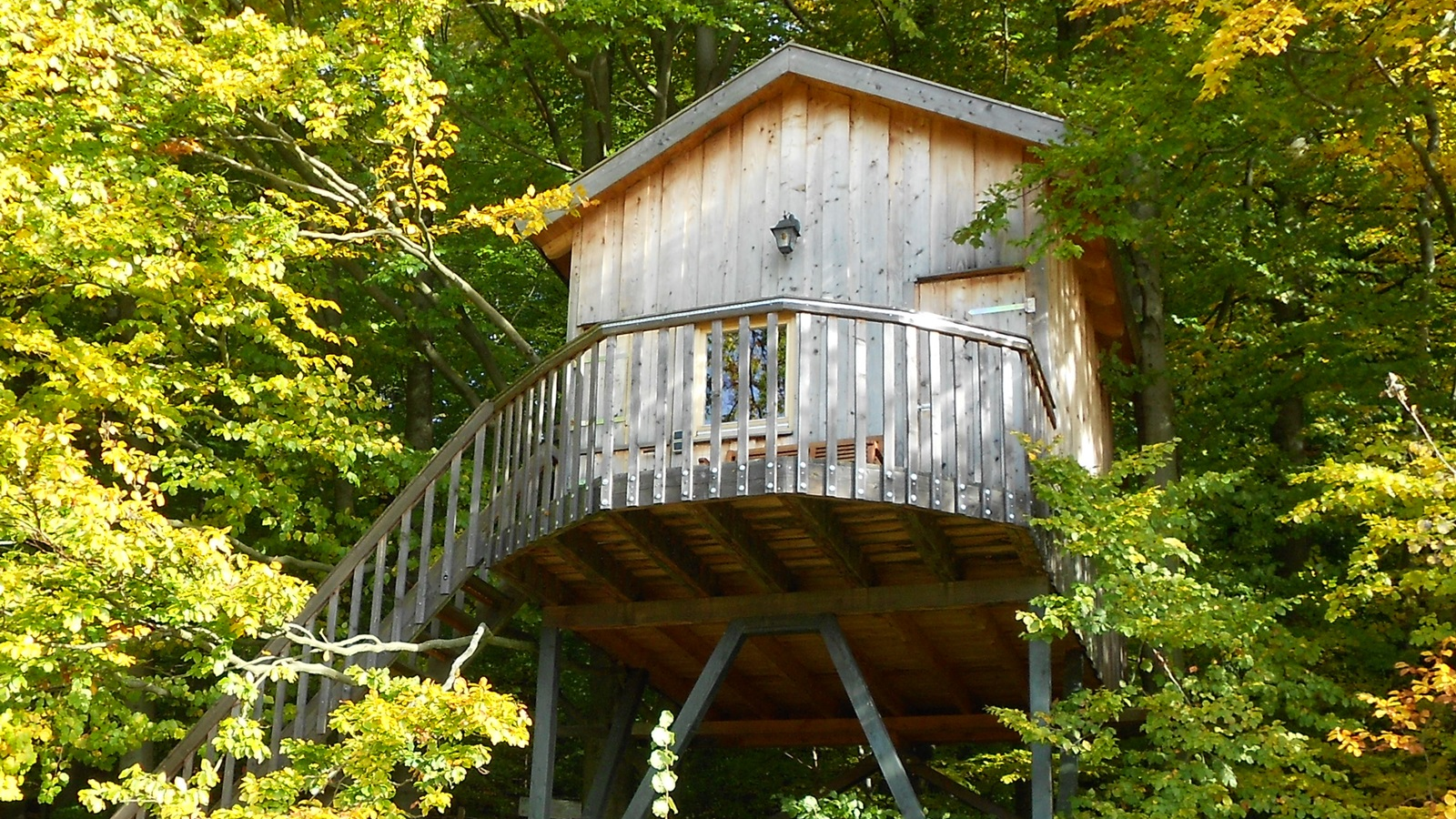 Glampingunterkunft: Baumhaus Sternengucker für vier Personen. - Baumhäuser & Baumzelte