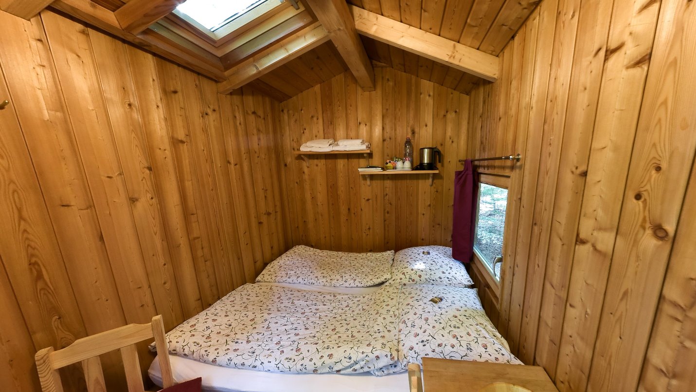 Glampingunterkunft: Baumhaus Baumtraum, Kuschelhöhle in sieben Metern Höhe für Verliebte. - Baumhäuser & Baumzelte