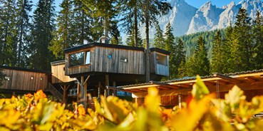 Luxuscamping - Seehöhe - Trend - Baumhäuser - Caravan Park Sexten