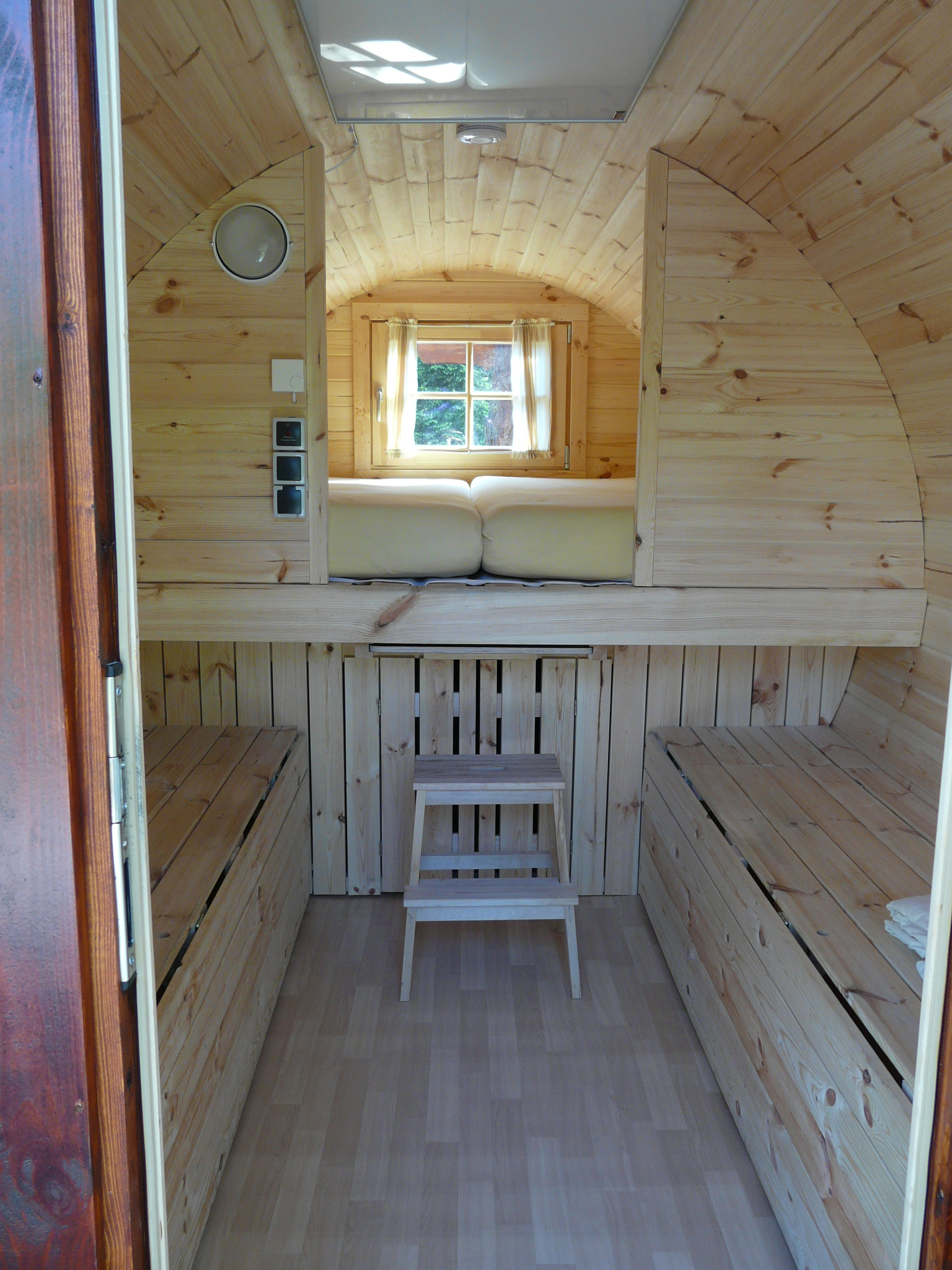 Luksuzno kampiranje - Soltau - Campingplatz "Auf dem Simpel" Schlaf-Fass auf Campingplatz "Auf dem Simpel"