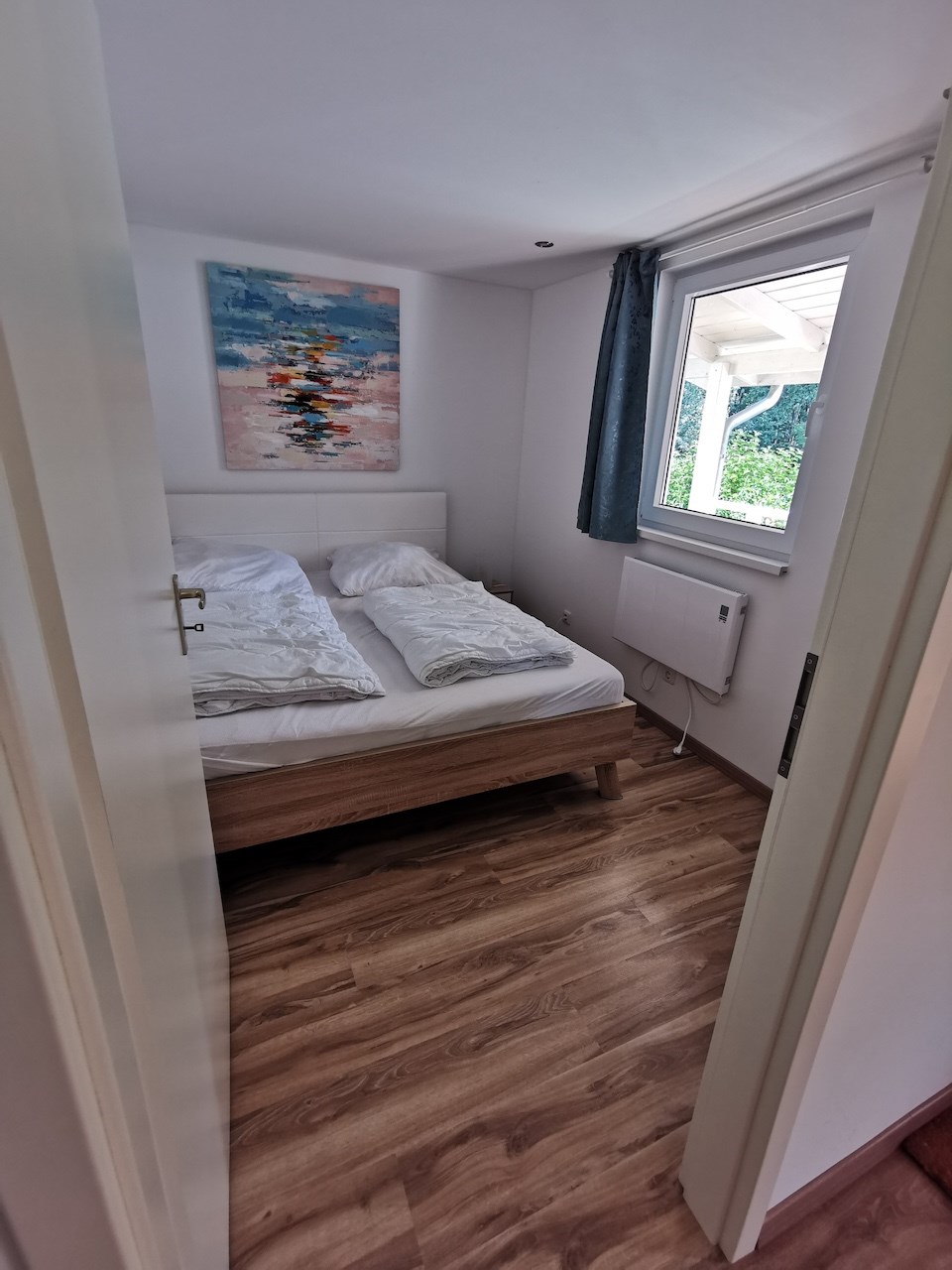 Glampingunterkunft: Typisches Schlafzimmer (in Typ 4 2x) - Bungalows ostseequelle.camp