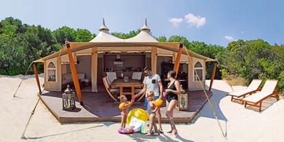 Luxury camping - Sunlodge Safari von Suncamp auf Camping La Vallée Verte