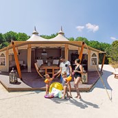Luxuscamping: Sunlodge Safari von Suncamp auf Camping La Vallée Verte