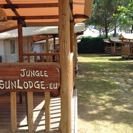 Glampingunterkunft: Sunlodge Jungle von Suncamp auf Camping Italy