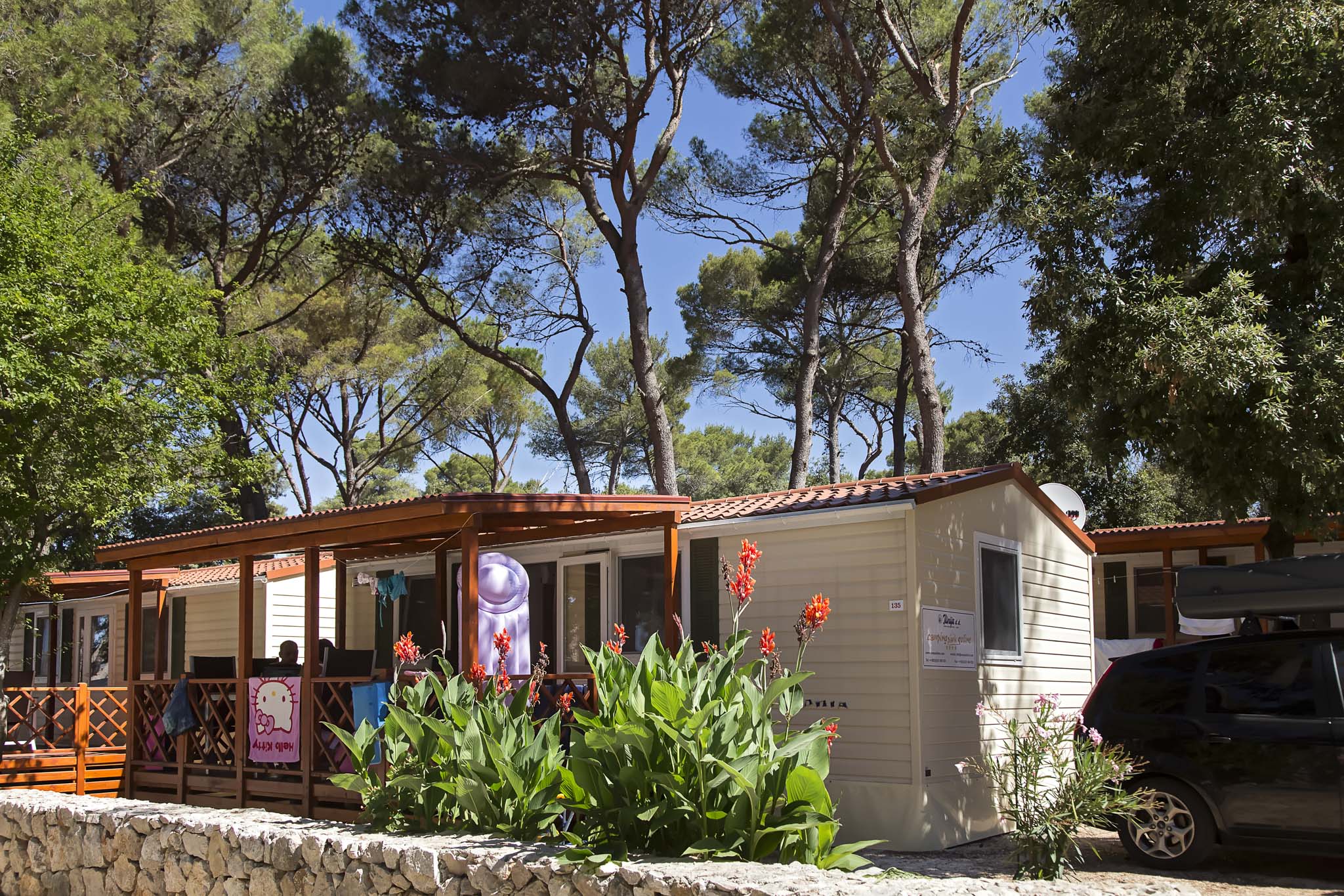 Glampingunterkunft: Mobilheim Shelbox Tavolara auf Camping Park Soline