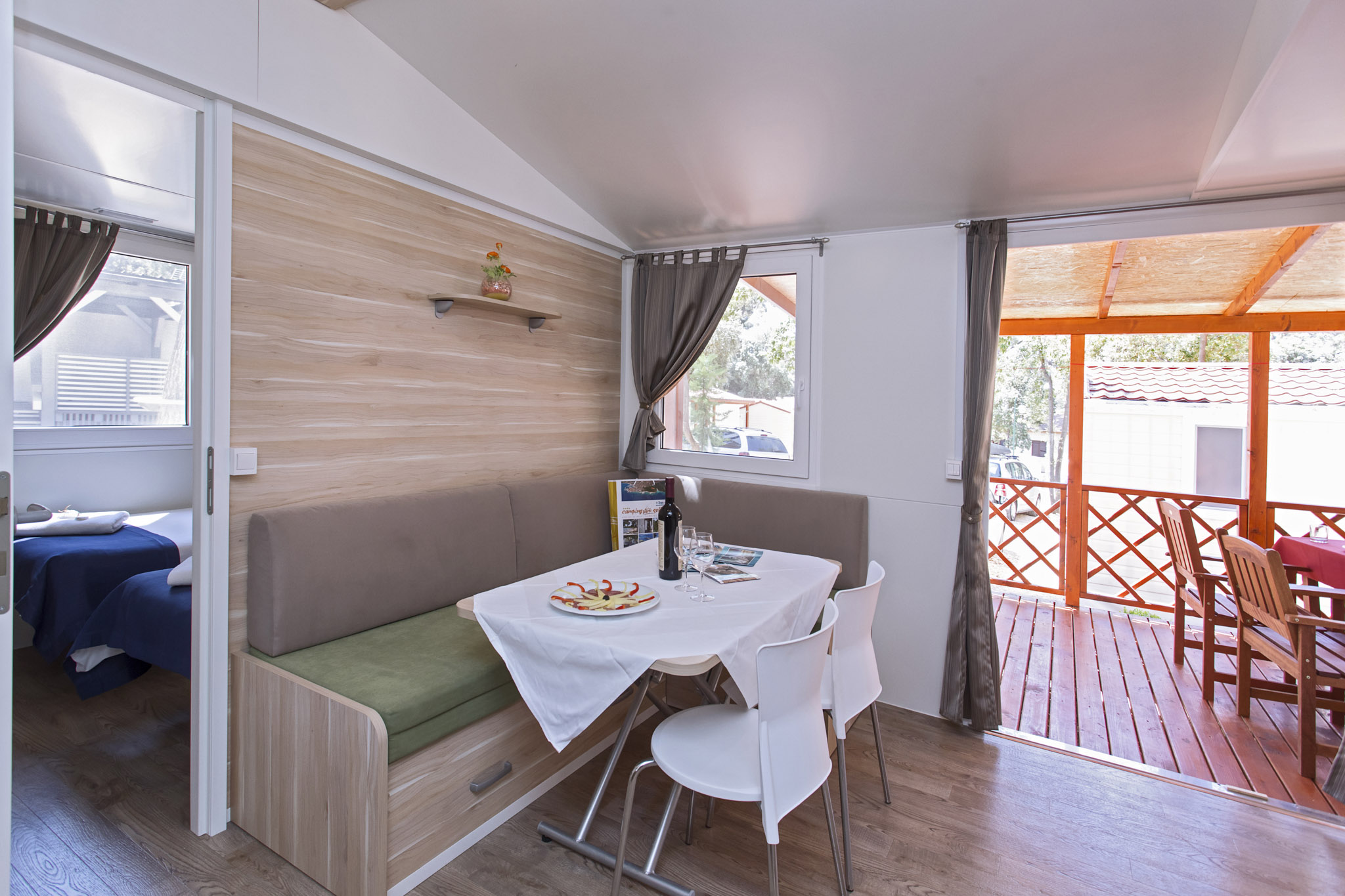 Glampingunterkunft: Mobilheim Shelbox Tavolara auf Camping Park Soline